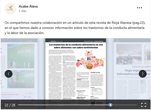 Colaboración con revista Berberana de Cuadrilla de Rioja Alavesa